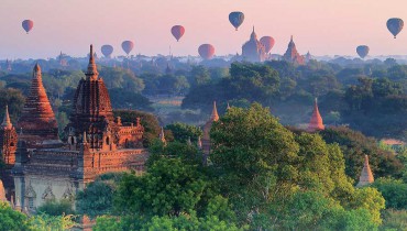 Voyage Birmanie - Montgolfière Bagan - Amplitudes