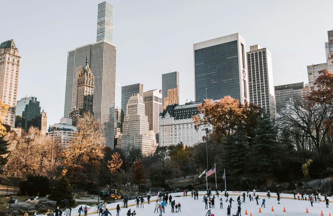 Voyage en famille à New York – La patinoire de Central Park - Amplitudes