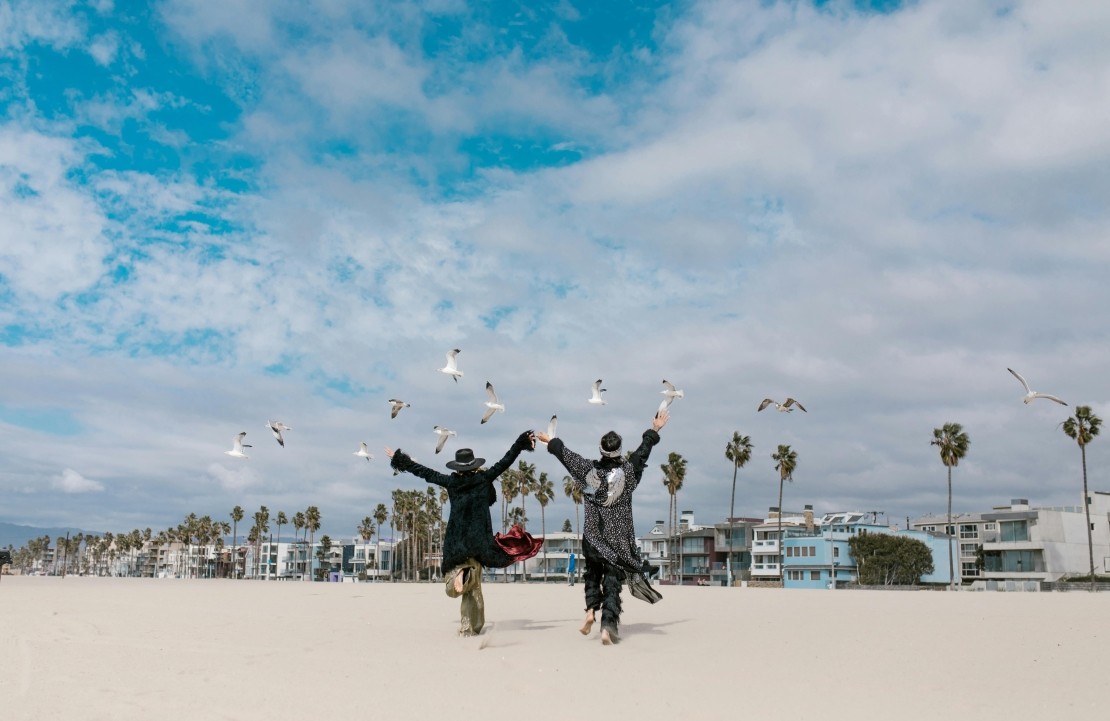 Voyage de noces à Los Angeles - La plage de Santa Monica en amoureux - Amplitudes