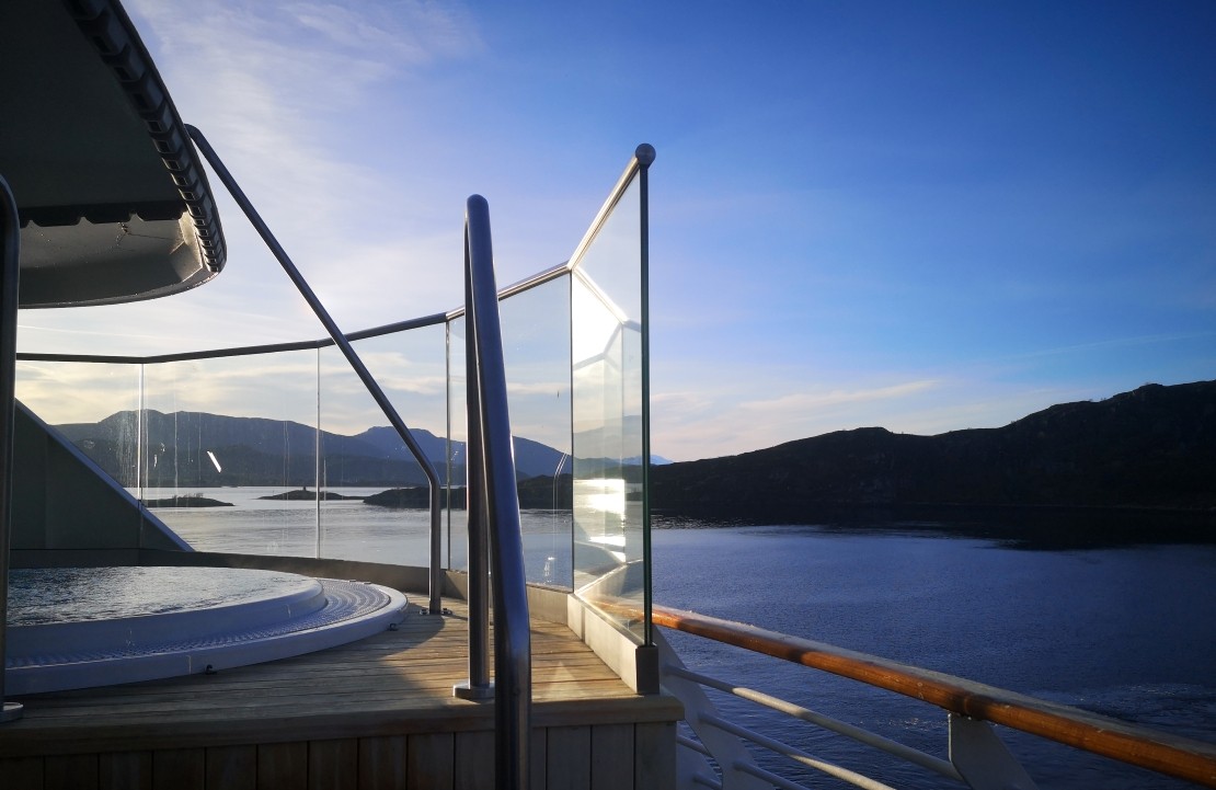 Croisière en Norvège -Le jacuzzi du MS Polarlys - Amplitudes