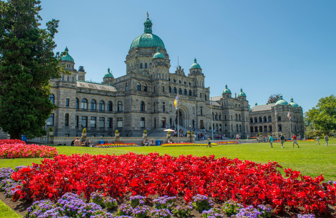 Séjour au Canada en couple - Le palais et les jardins de Victoria - Amplitudes