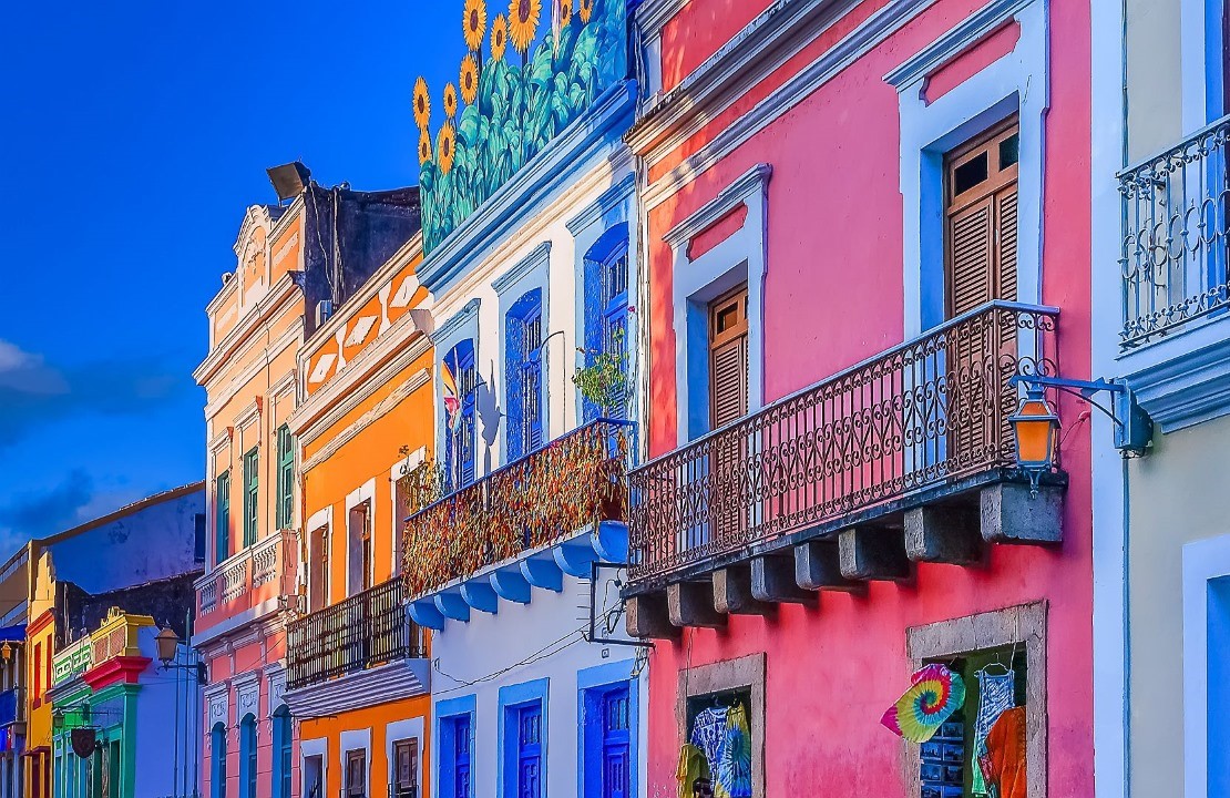 Voyage au Nordeste - Les maisons colorées d'Olinda - Amplitudes
