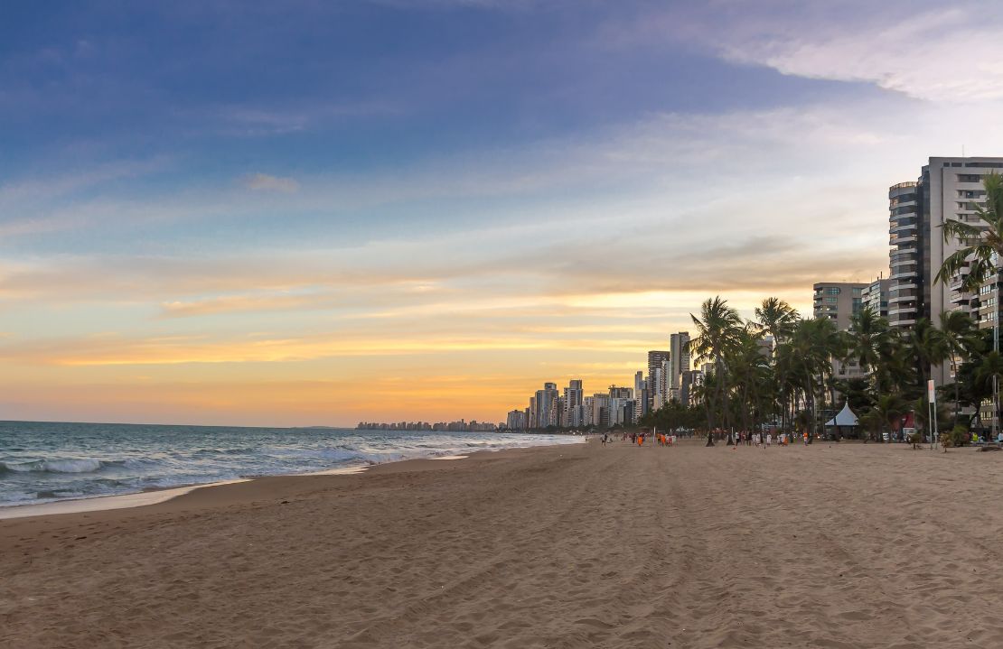 Voyage au Brésil - Un coucher de soleil à Boa Viagem - Amplitudes