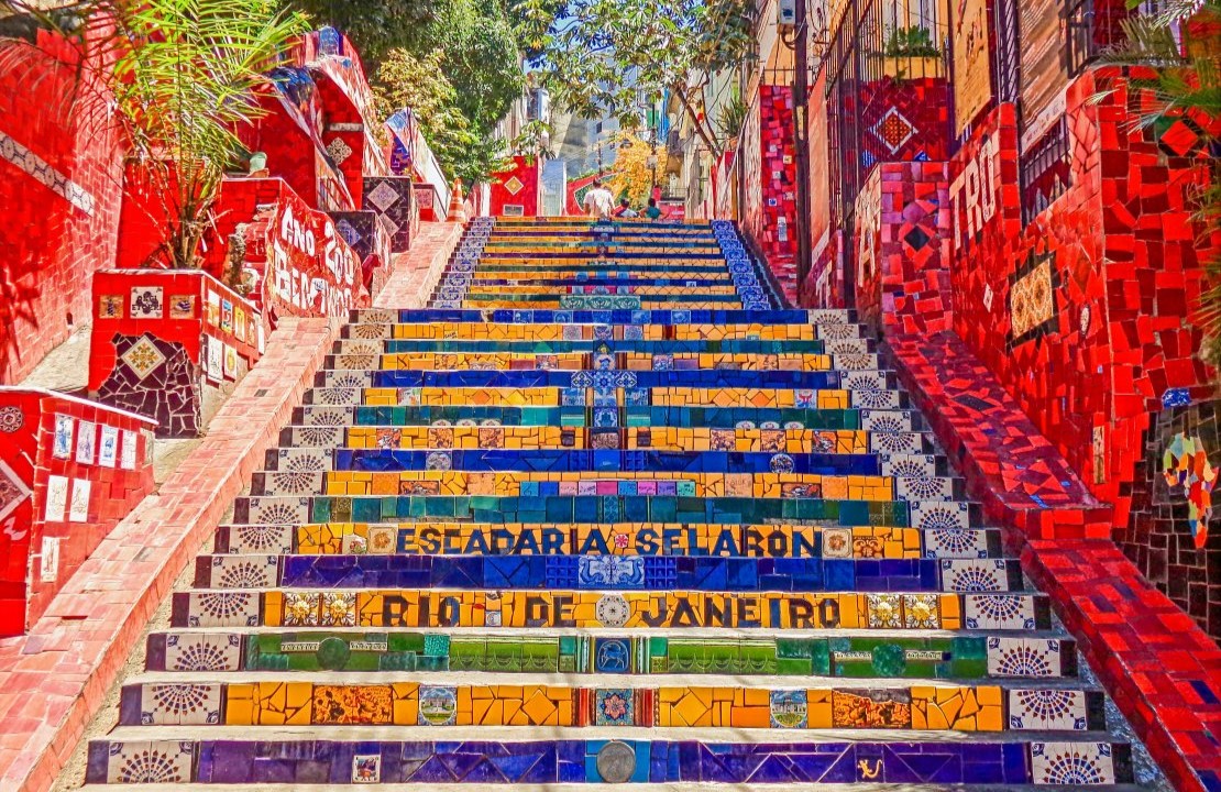 Séjour au Brésil - Les escaliers mythiques de Rio de Janeiro - Amplitudes