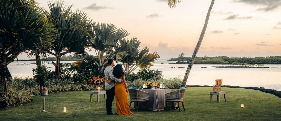 Lune de miel à l'île Maurice - dîner romantique sur la plage - Amplitudes