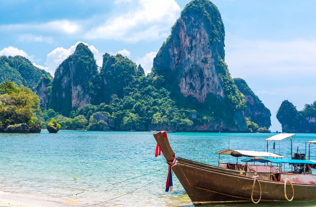 Voyage en hôtel de luxe en Thaïlande - plage Railay à Krabi - Amplitudes