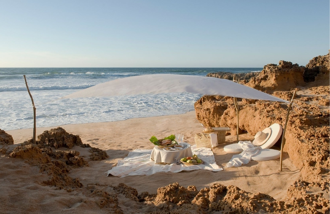 Séjour au La Sultana Oualidia - pic nic sur la plage - Amplitudes