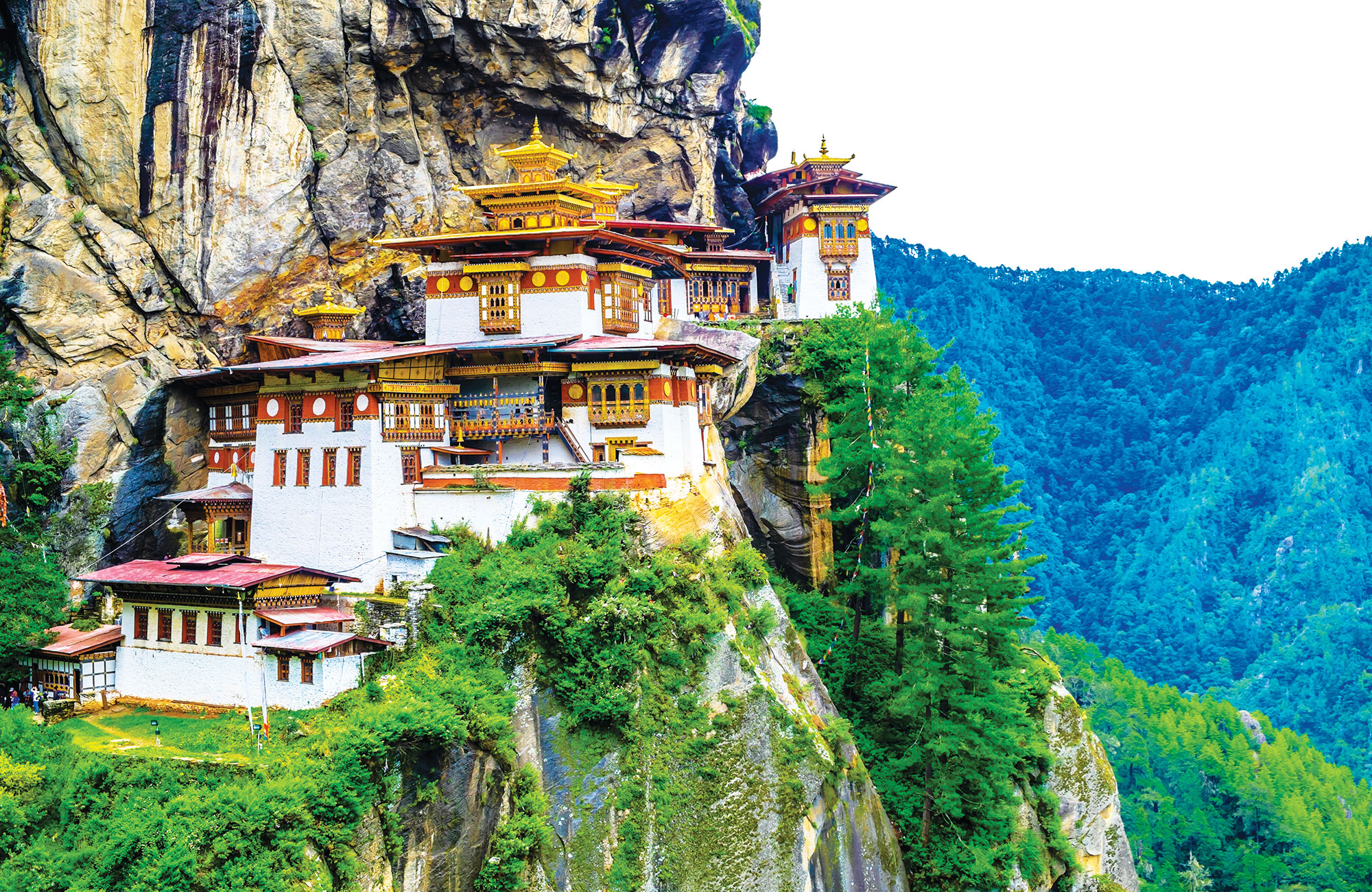 monastère de Taktshang au bhoutan