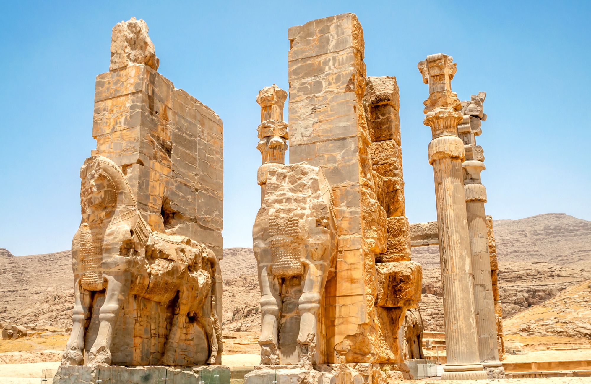La porte de Persépolis