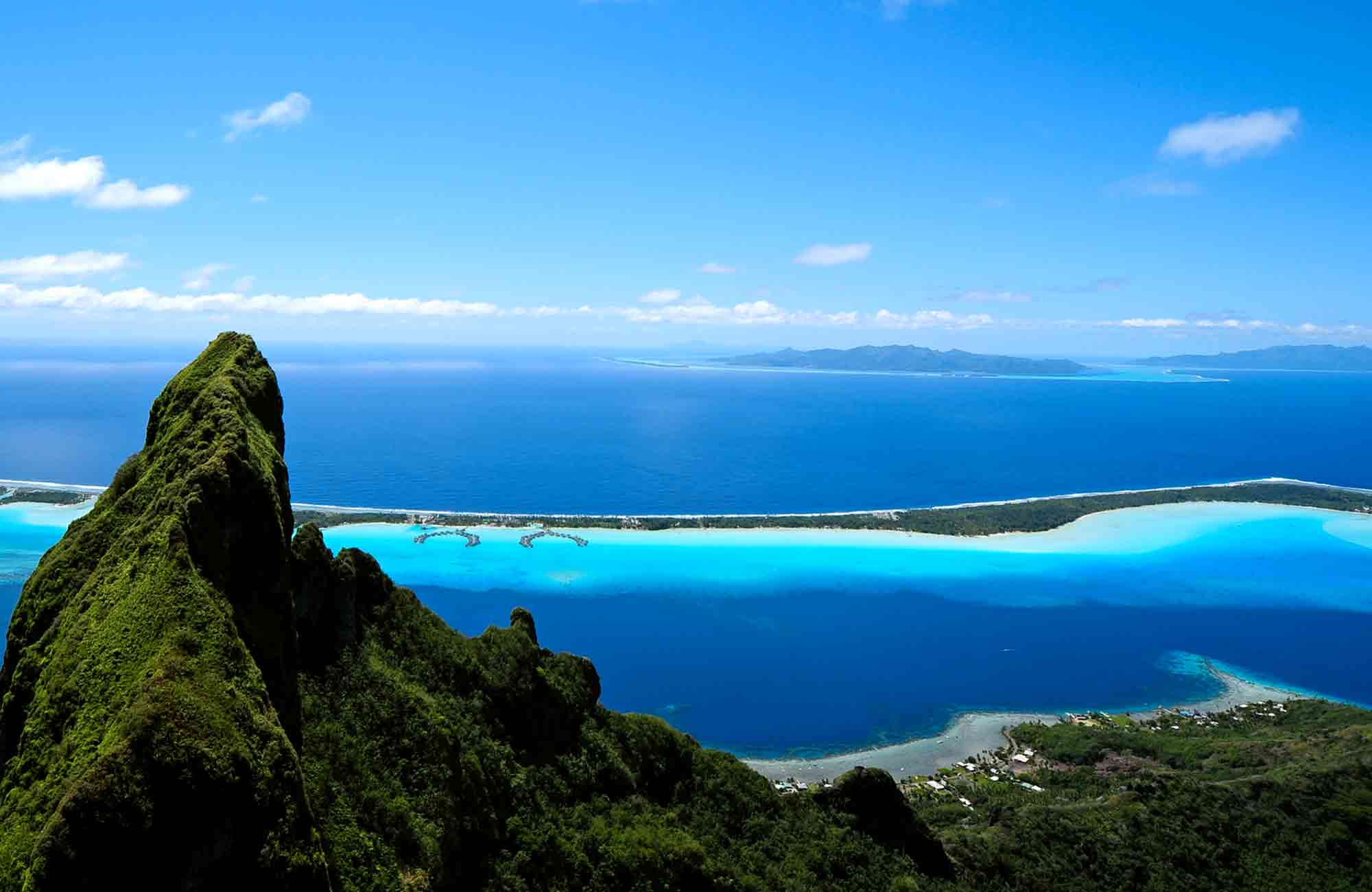 Croisière Polynésie - Mont Otemanu Lagon de Bora Bora - Amplitudes