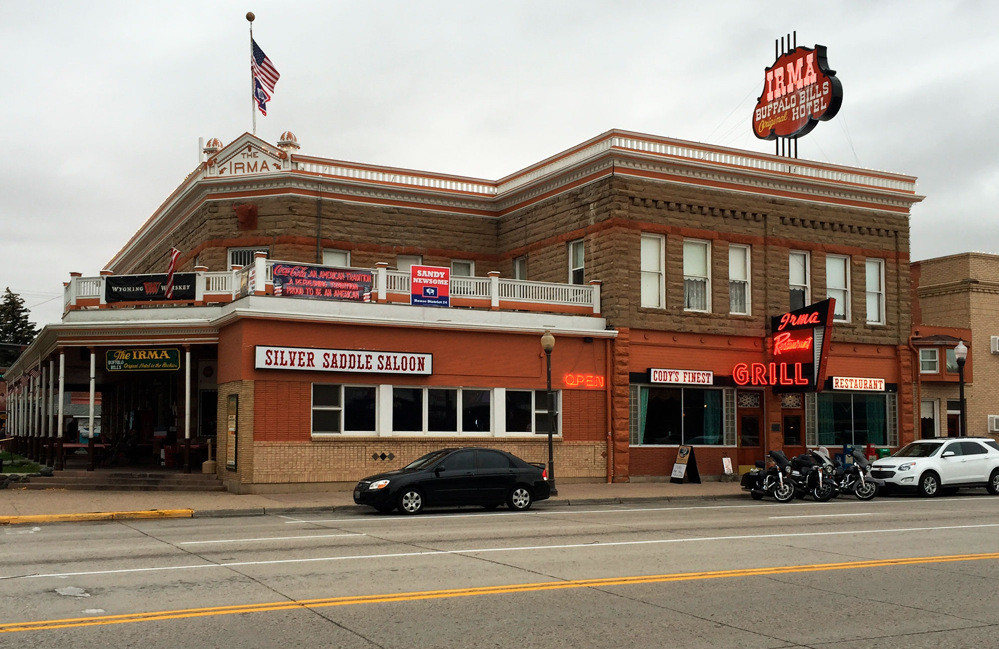 Bienvenue à Cody, une ville typique du Far West