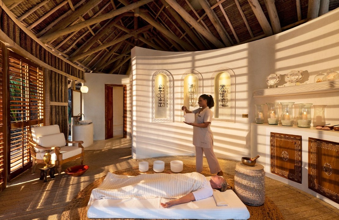 Voyage en couple à Mnemba Island - Le spa du &Beyond - Amplitudes