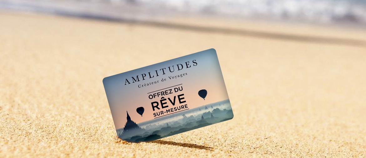 Offrir un voyage : la carte cadeau Amplitudes