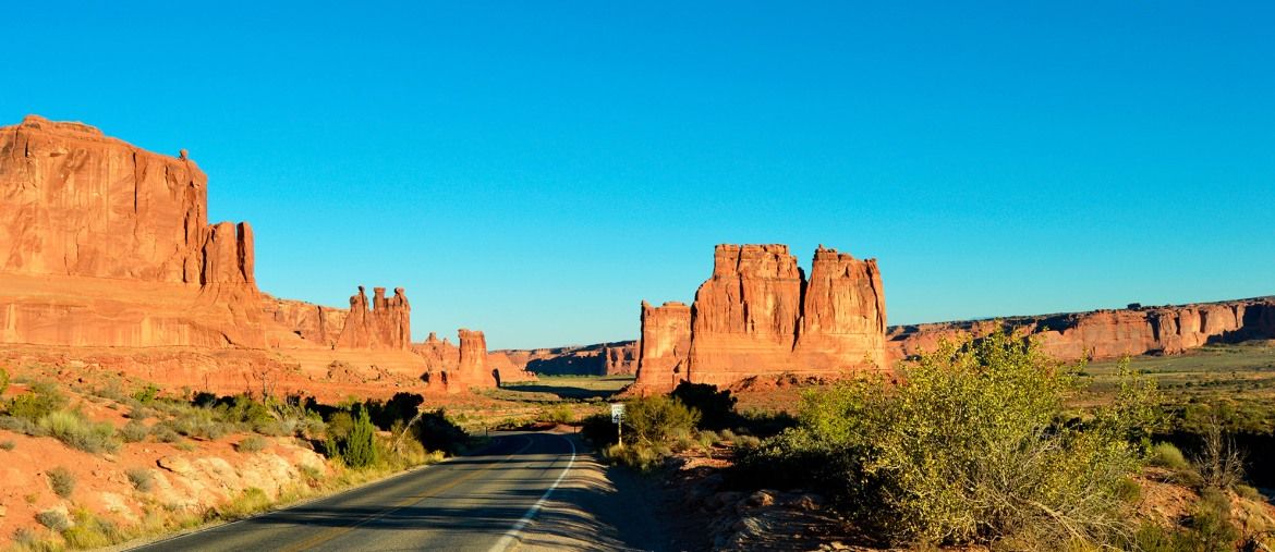 Route Arches National Park