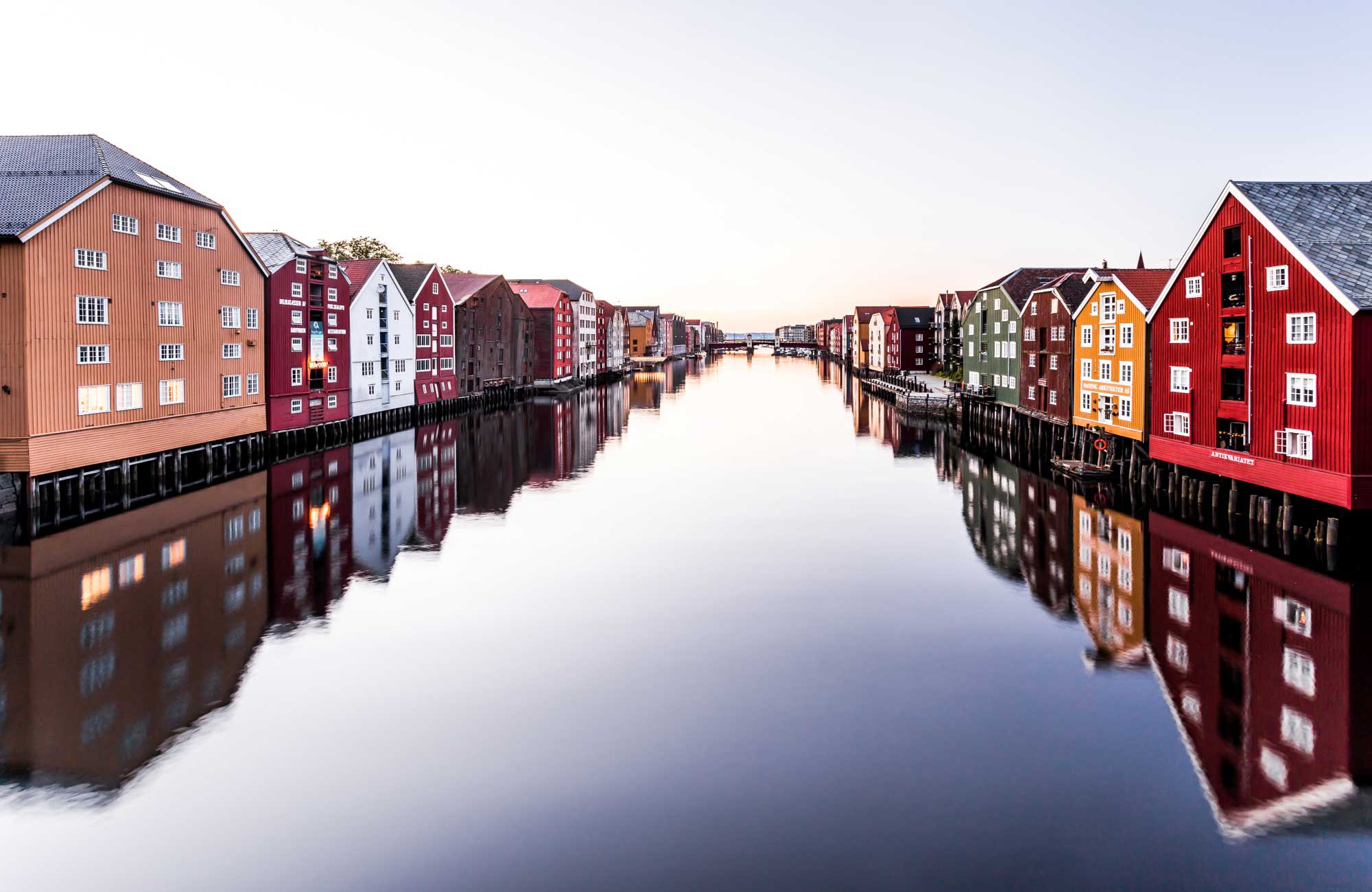 Voyage Norvège - Trondheim River - Amplitudes
