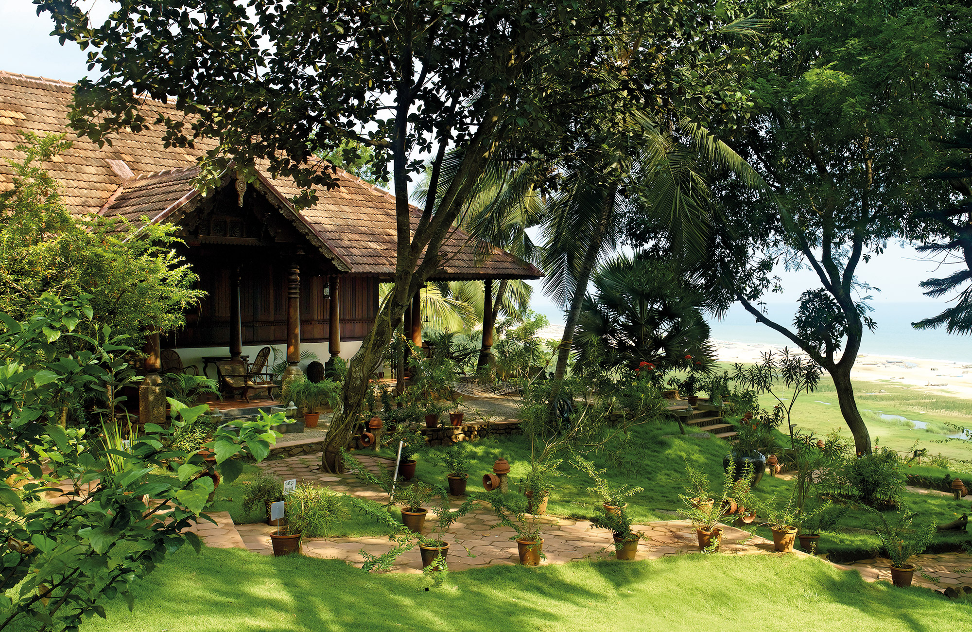 Voyage Inde du Sud Kerala - Bungalow Somatheeram Hotel - Amplitudes 