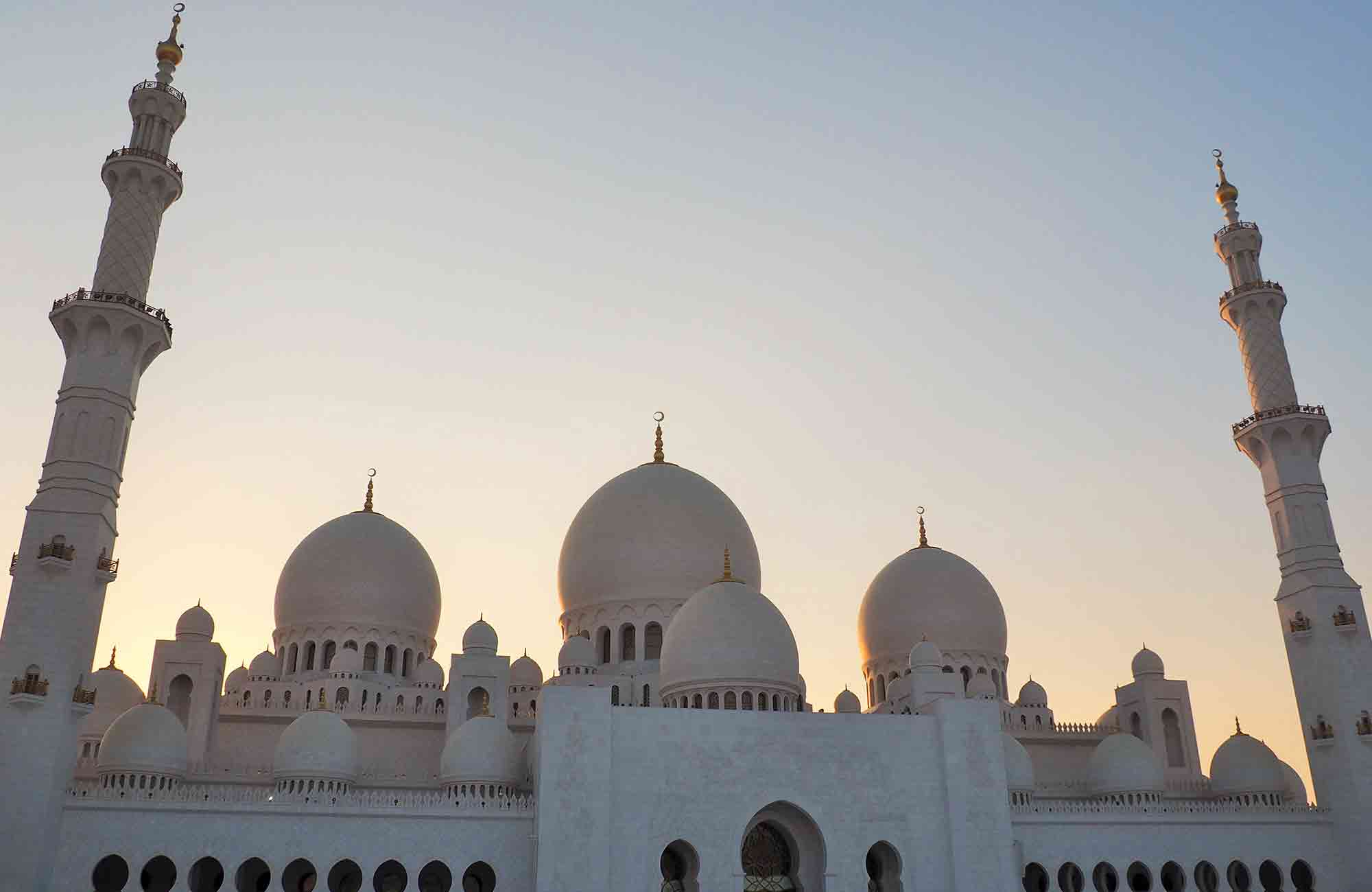 Voyage Abu Dhabi - Mosquée Cheikh Zayed - Amplitudes