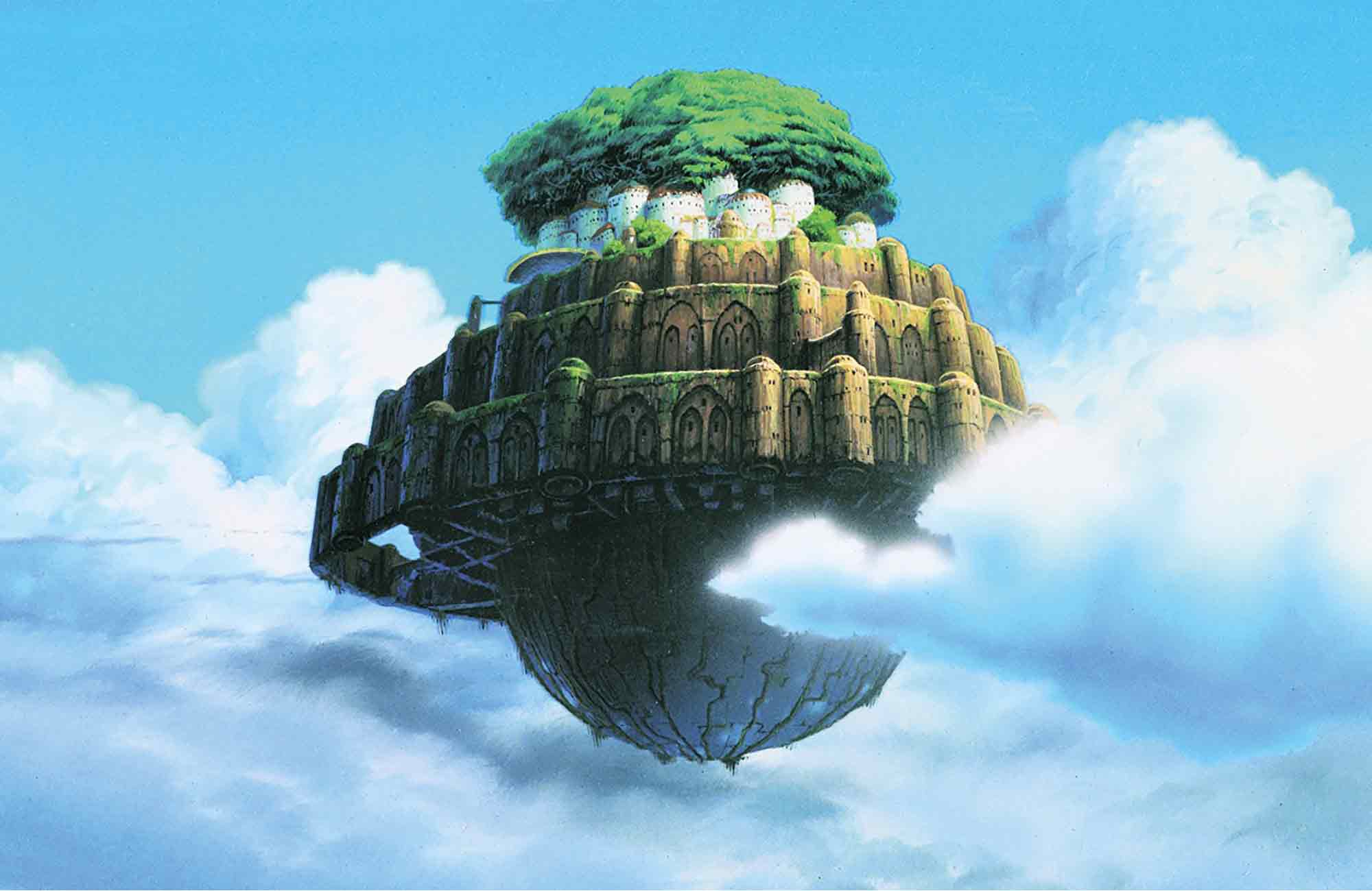 laputa chateau dans le ciel Amplitudes lieu Miyazaki