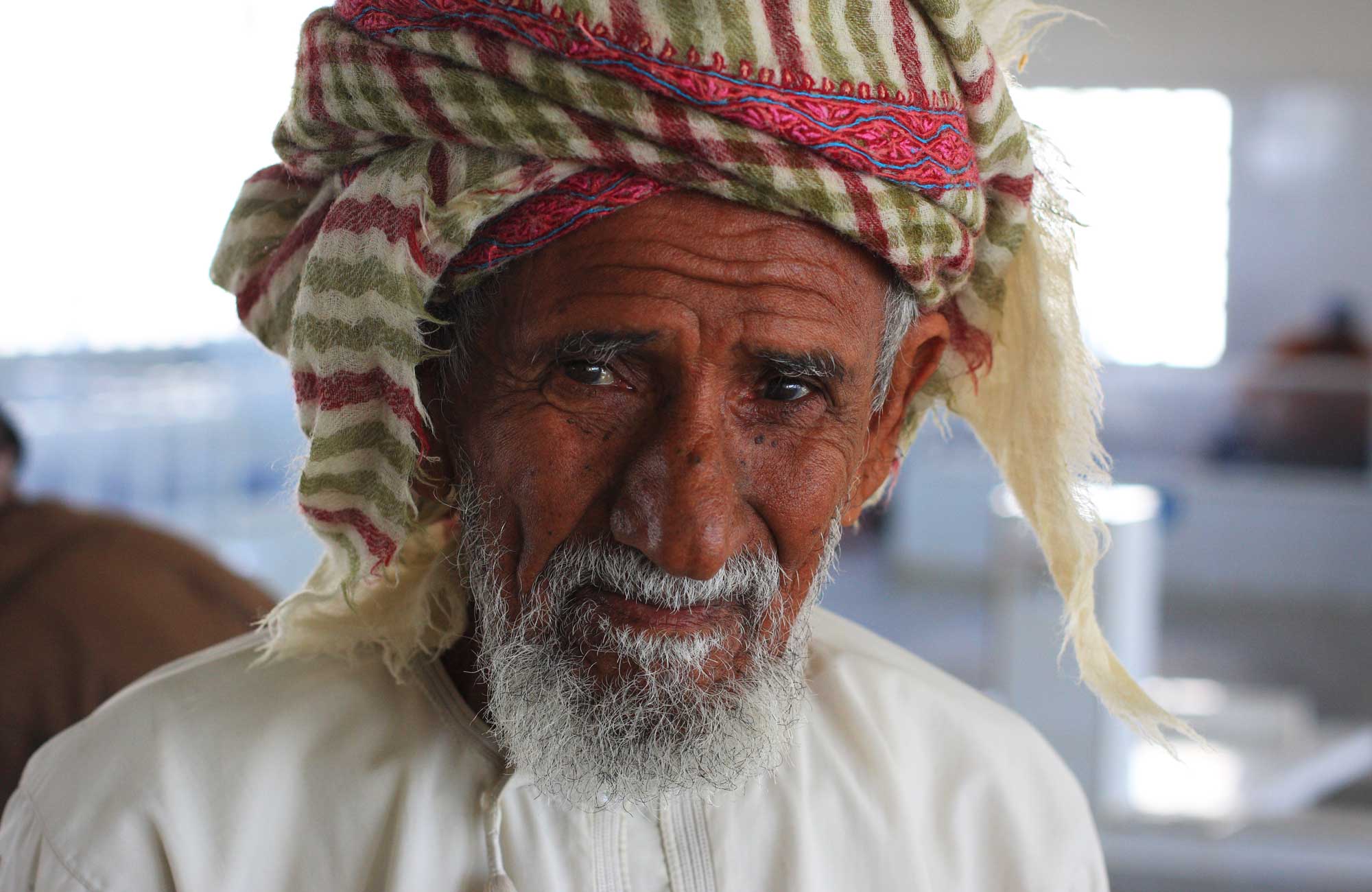 Le sourire des habitants du Sultanat d'Oman 