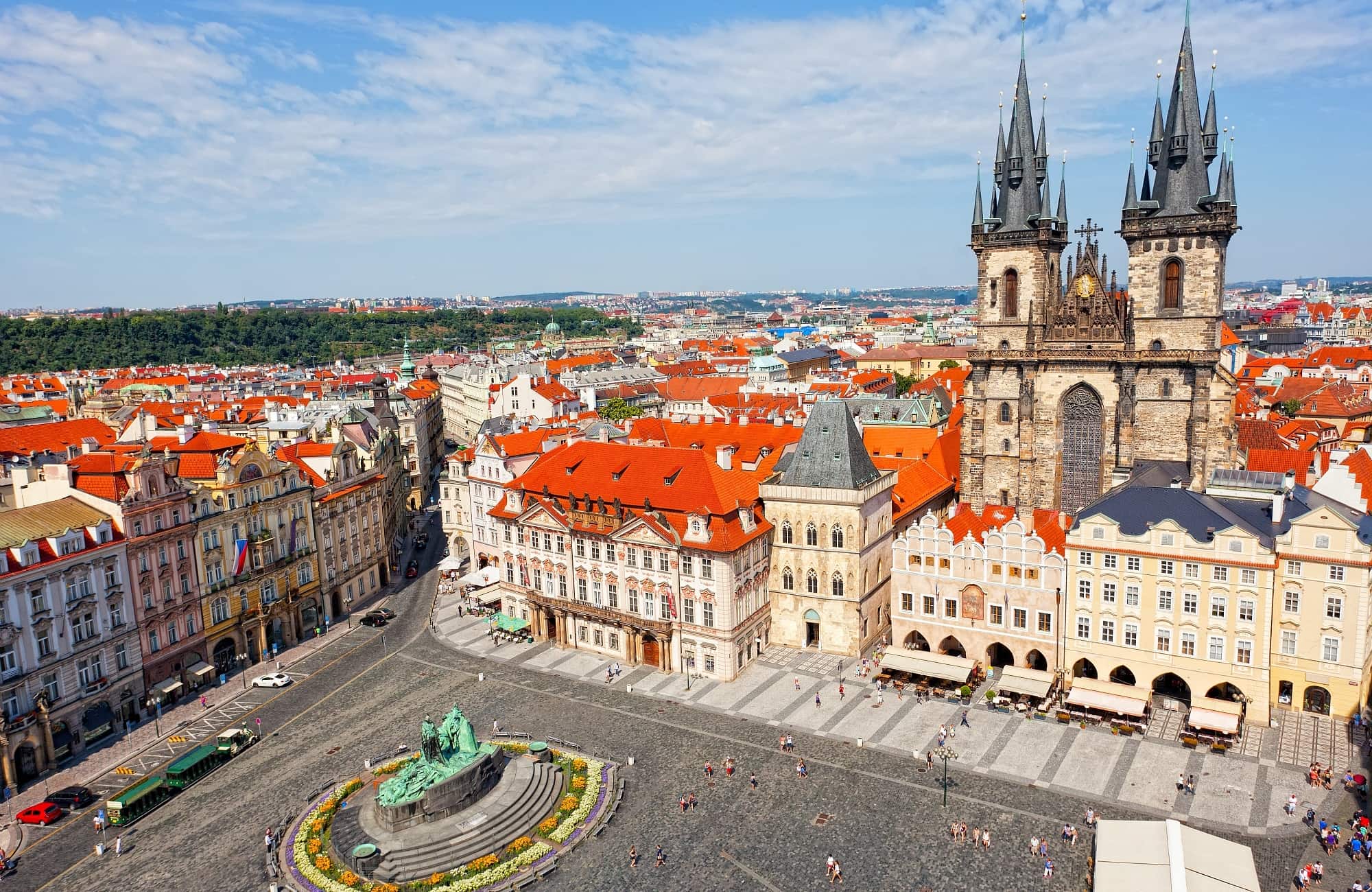 place principale de Prague