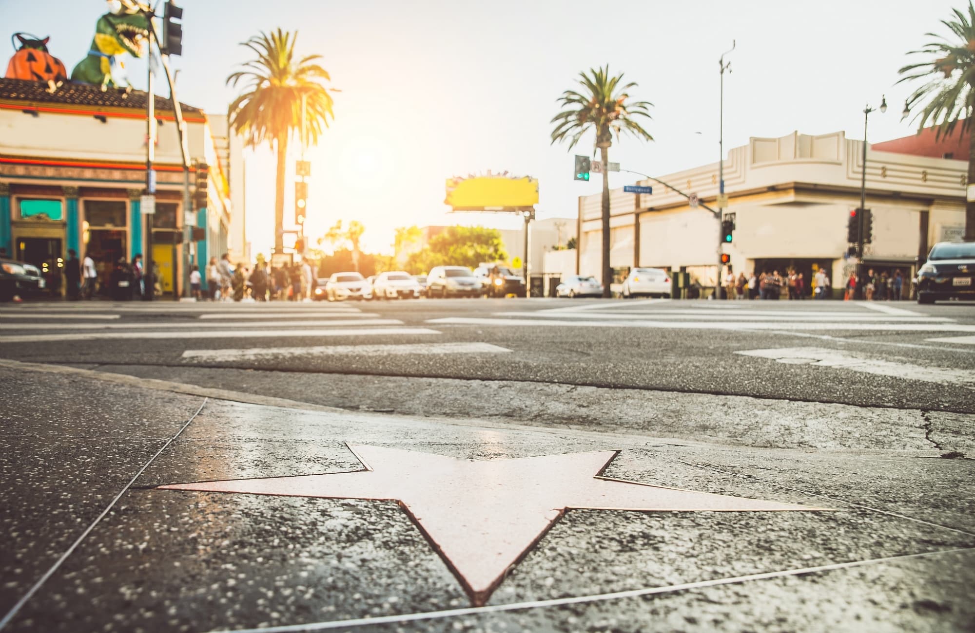 Walk of Fame Hollywood Boulevard 