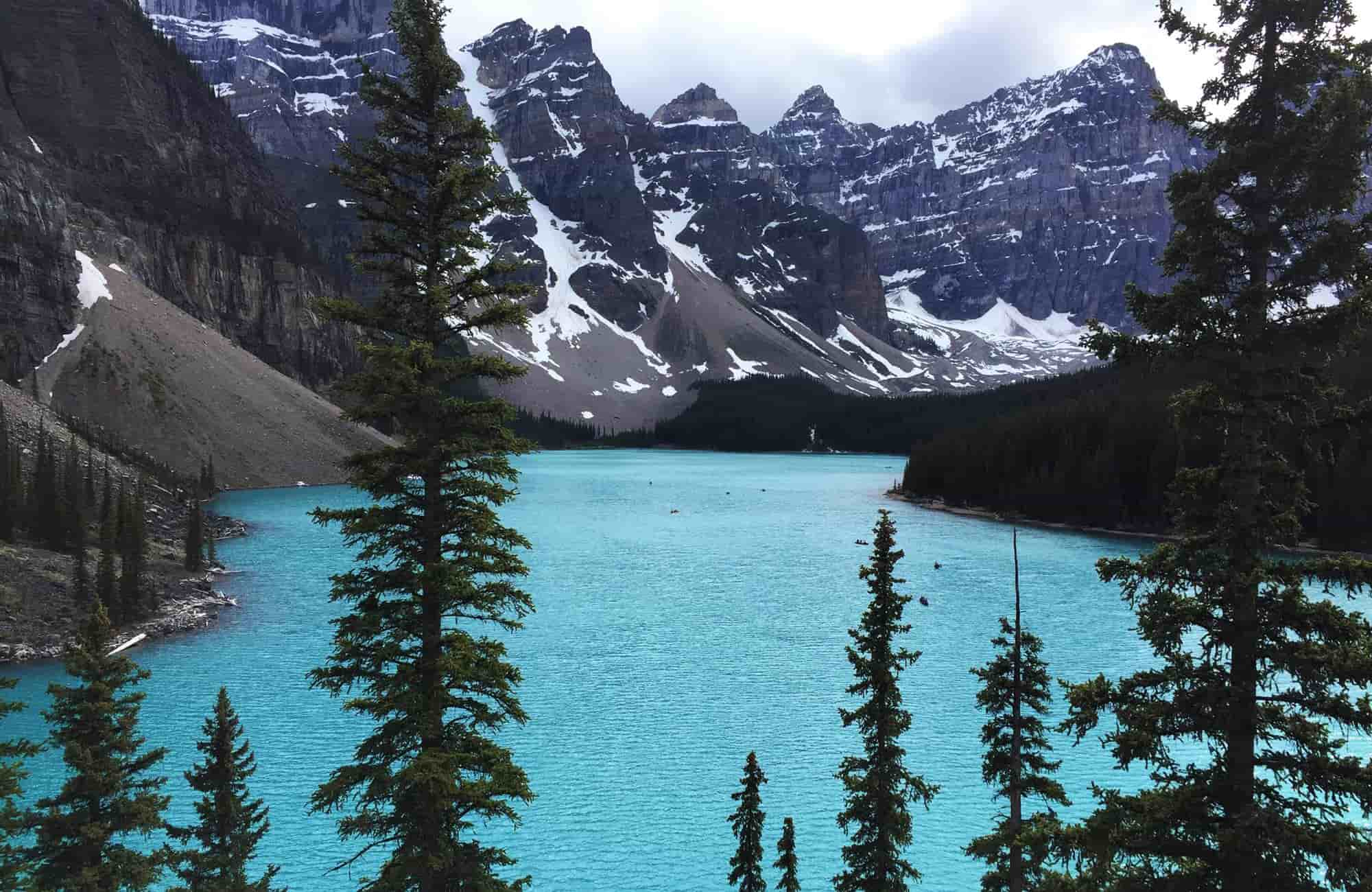 Voyage au Canada - Lac Moraine - Amplitudes 