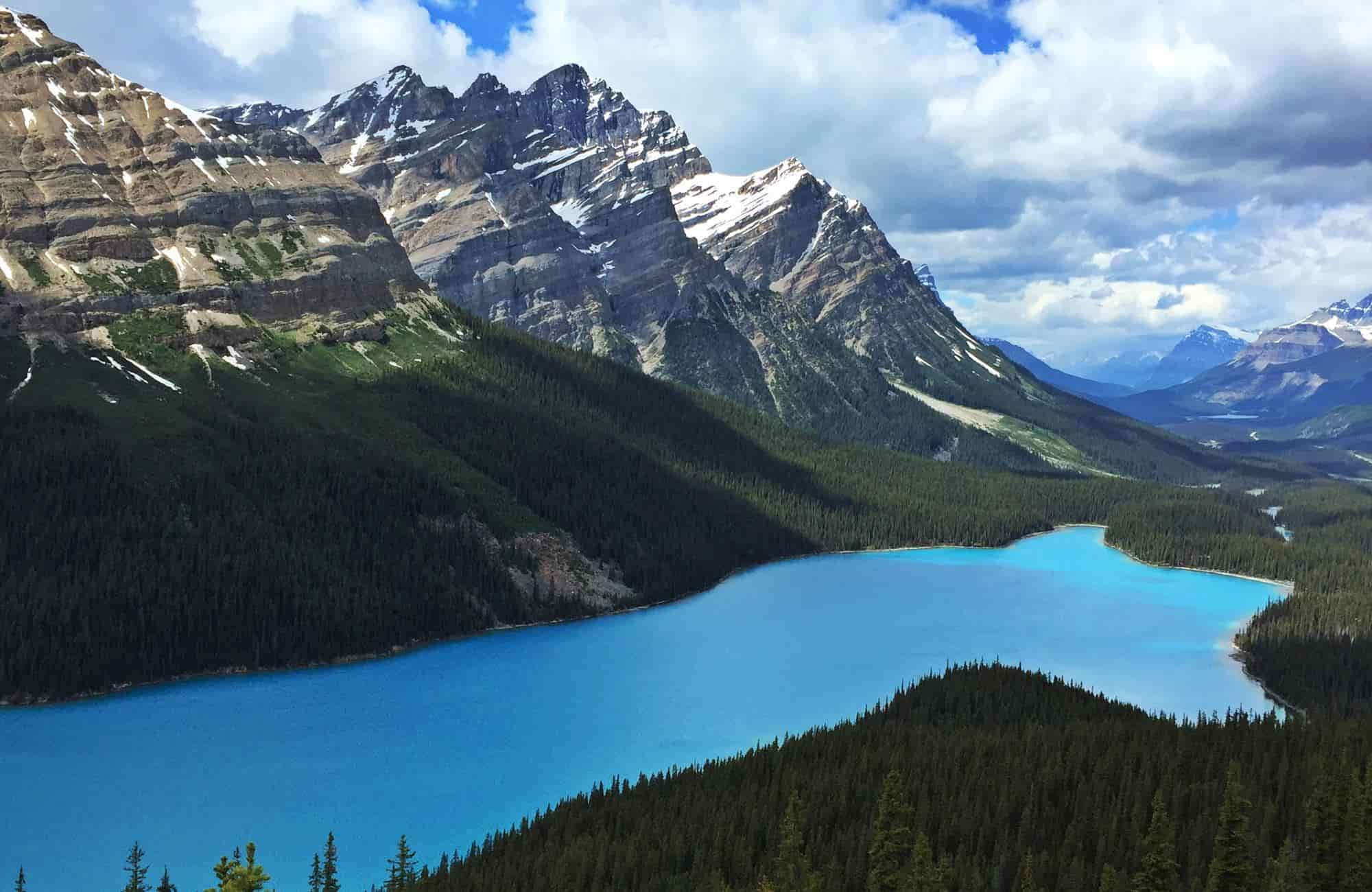 Voyage au Canada - Lac Peyto - Amplitudes 