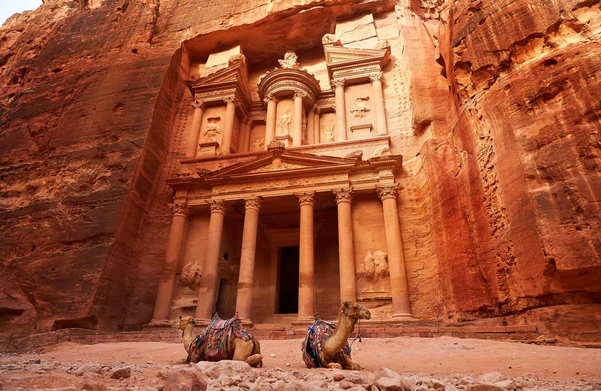 Voyage Jordanie - Petra Khazneh - Amplitudes