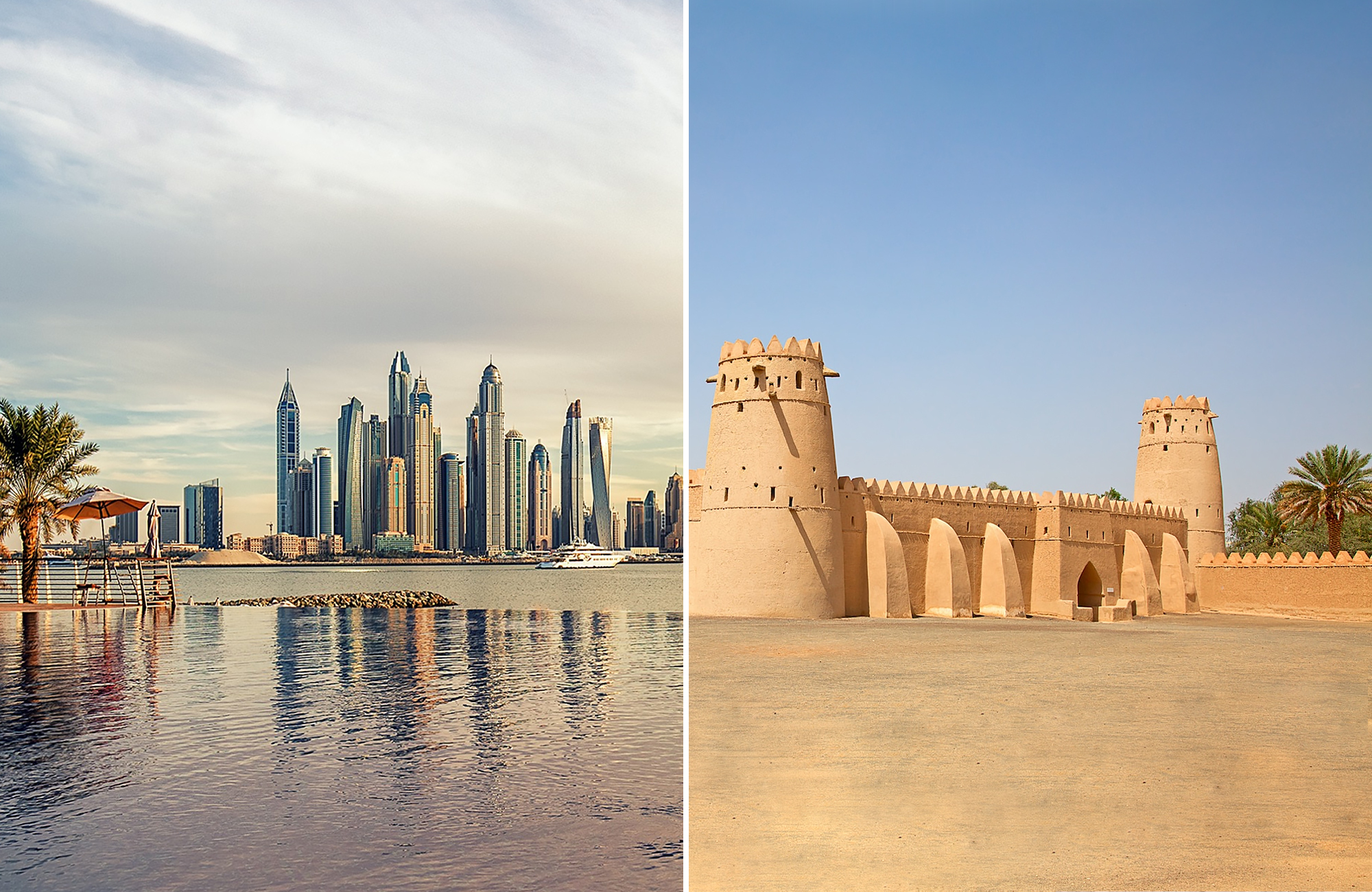 Voyage Dubai Abu Dhabi - Gratte-ciel et fort - Amplitudes