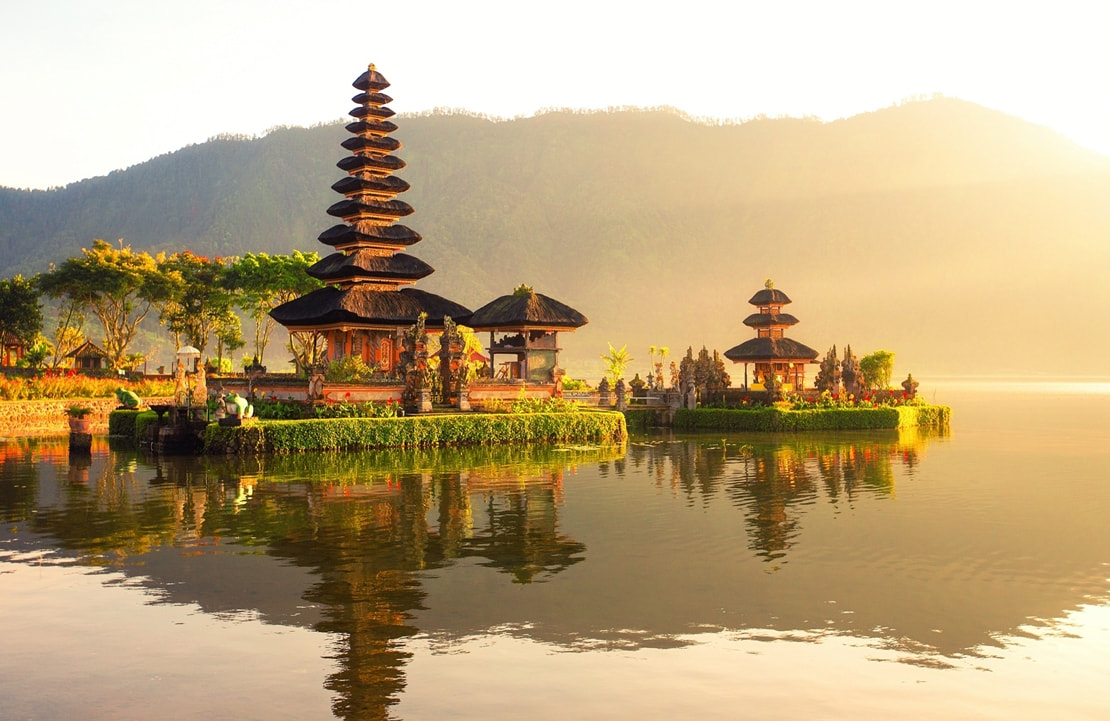 Partir à Bali - Temple Ulun Danu Bratan - Amplitudes