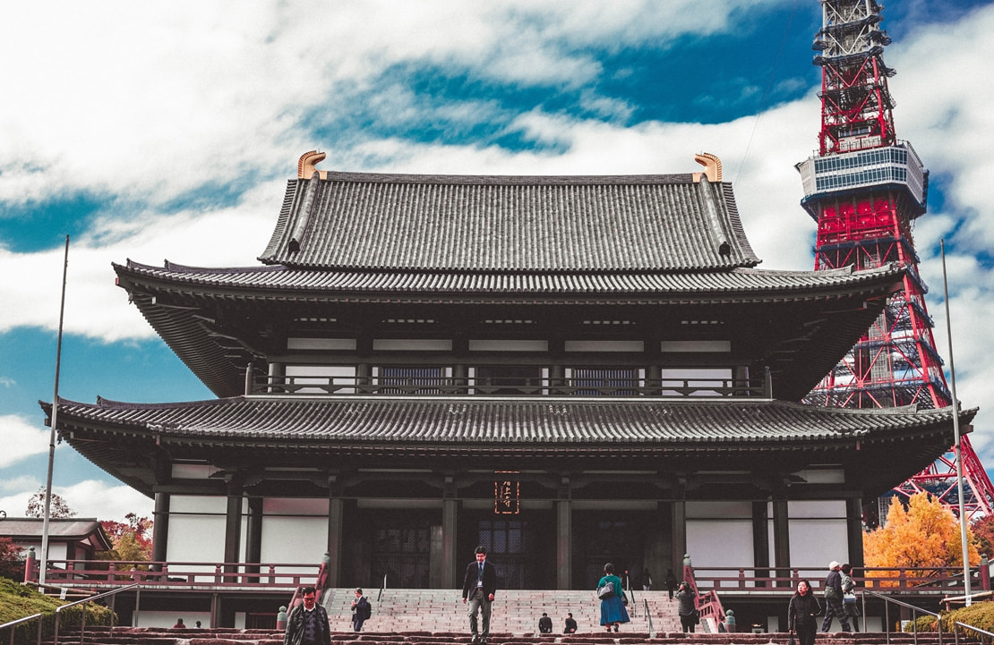 Voyage au Japon - Le temple Zozo-ji - Amplitudes