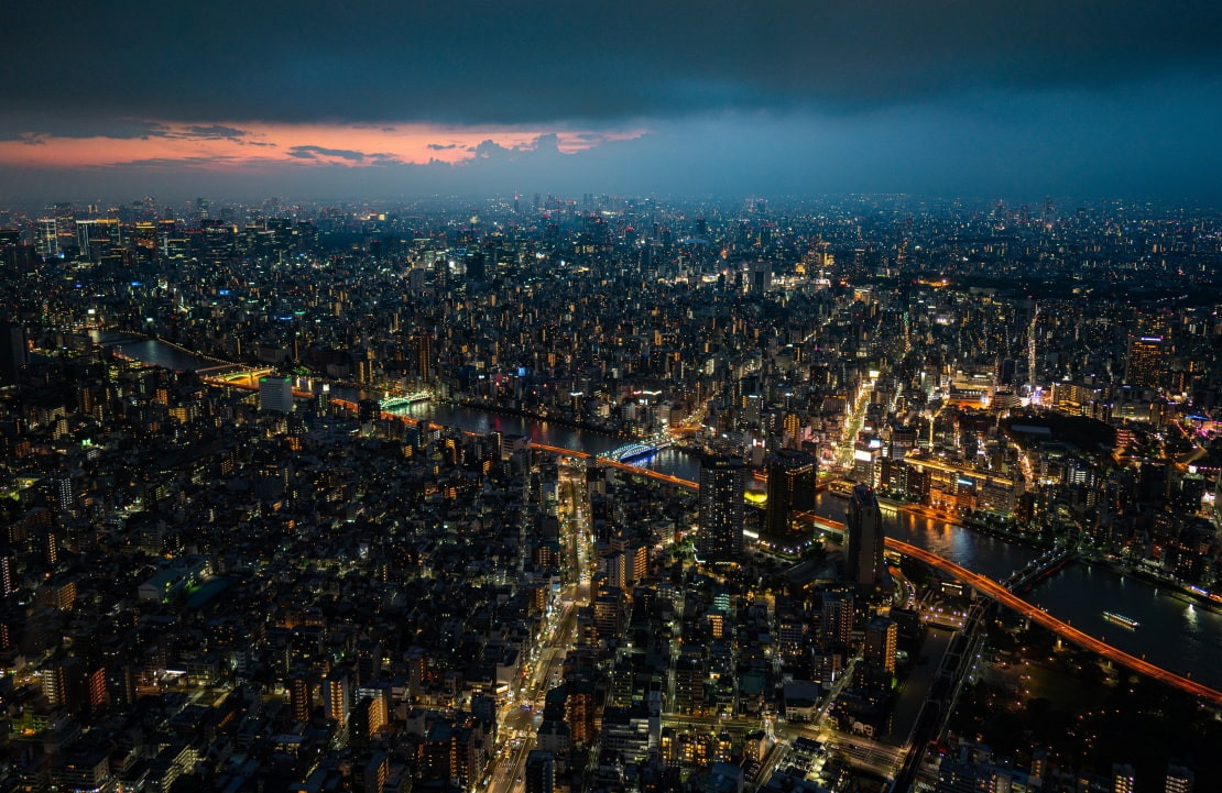 City-break à Tokyo - Vue depuis le Tokyo Sky Tree - Amplitudes 