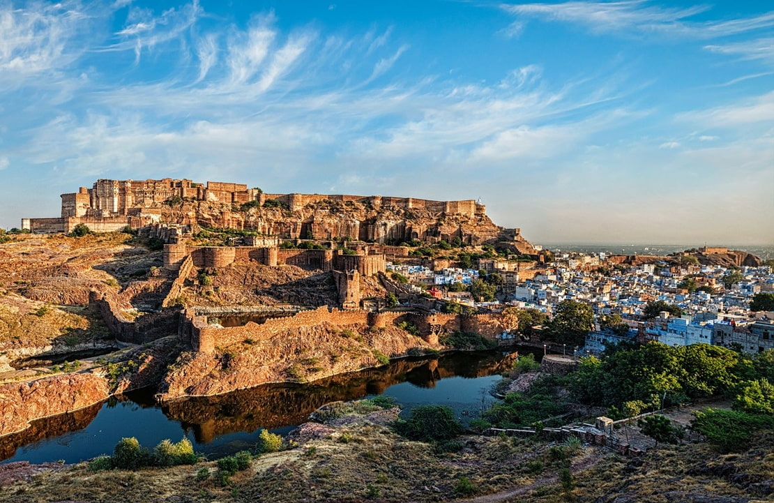 Circuit de luxe en Inde - Vue aérienne de Jaipur - Amplitudes