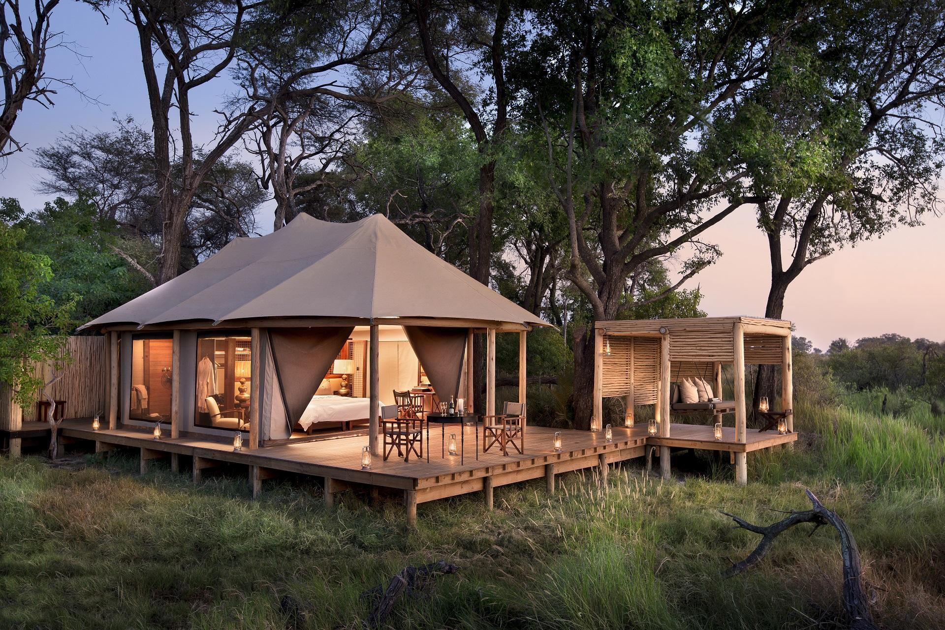 Circuit au Botswana - Safari Big Five et glamping au andBeyond Nxabega Okavango Tented Camp - Amplitudes