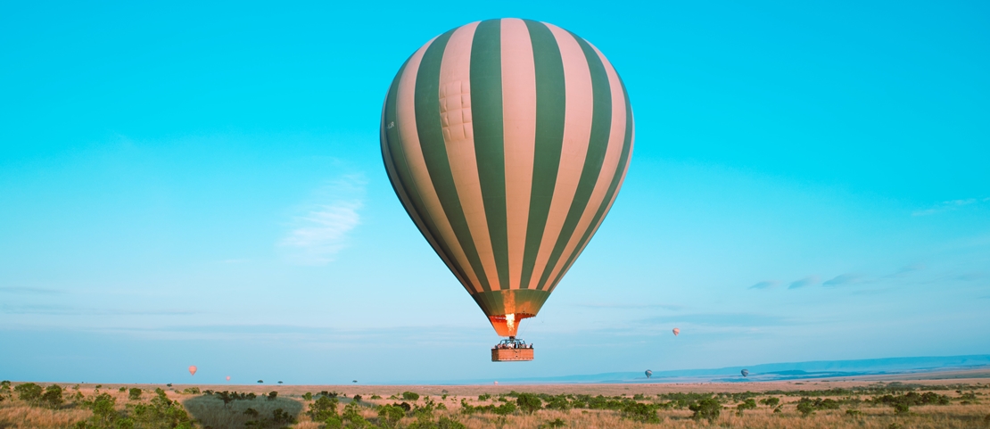 Safaris au Kenya - Voyage en montgolfière au-dessus du Masai Mara - Amplitudes