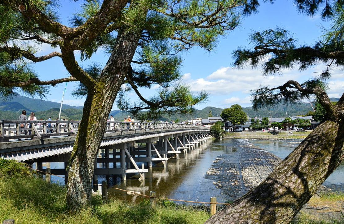 Autotour au Japon - Le pont Togetsukyo - Amplitudes