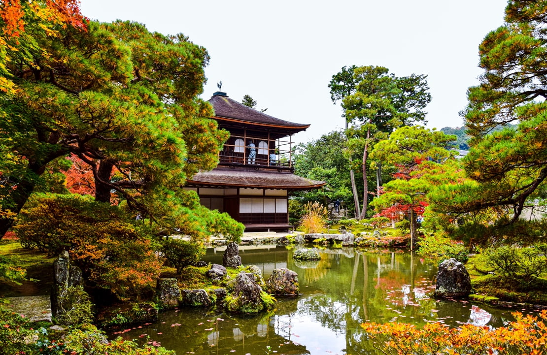 Voyage à Kyoto - Le temple bouddhiste Ginkaku-ji - Amplitudes
