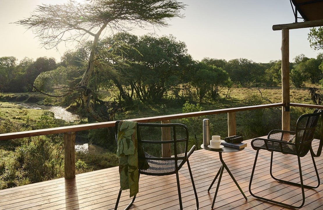 Voyage Ol Pejeta - La vue de la terrasse de votre lodge Sanctuary Tambarare - Amplitudes