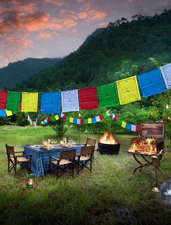 Lune de miel au Bhoutan - Un dîner sous les étoiles himalayennes - Amplitudes