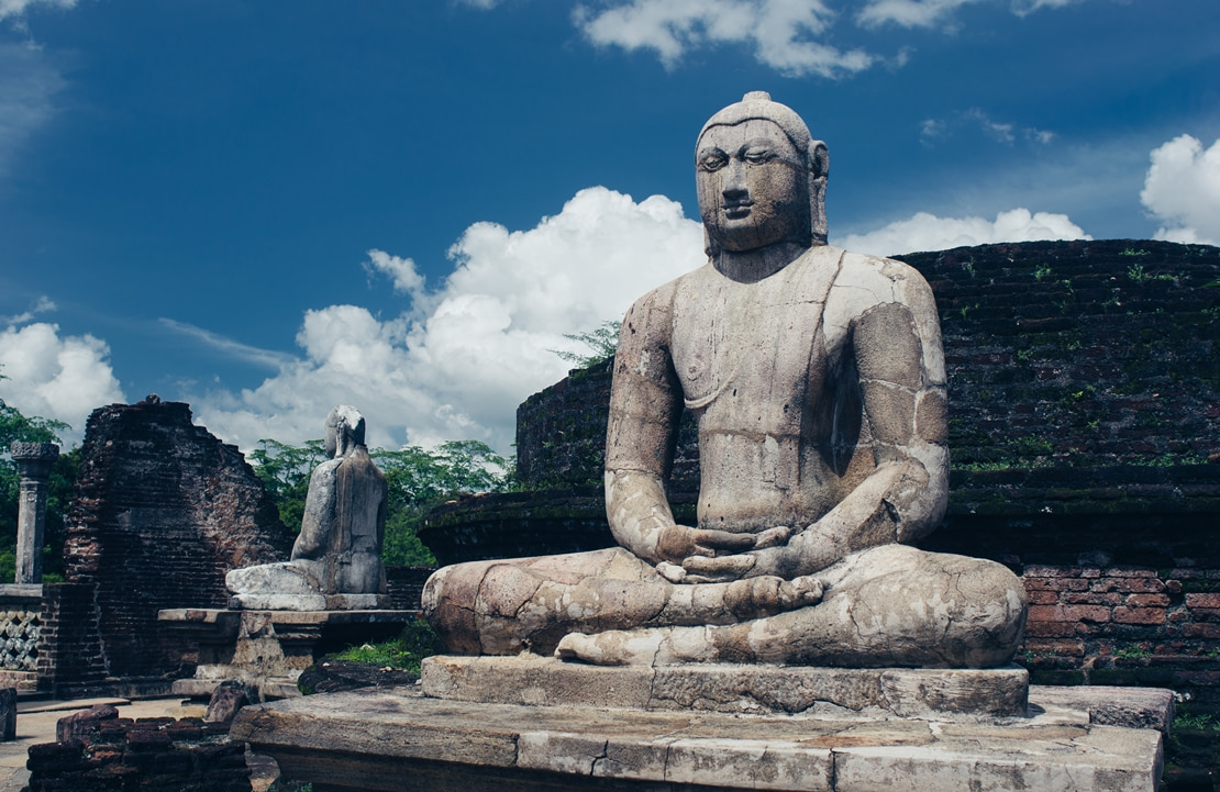 Voyage culturel au Sri Lanka - Statue de Bouddha en méditation à Polonnaruwa - Amplitudes