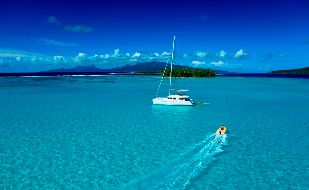 Voyage de luxe en Polynésie - Le catamaran Lagoon Diva - Amplitudes