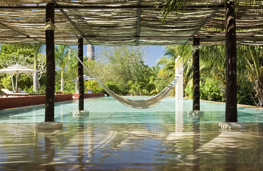 Voyage de luxe au Mexique - La piscine de l'hacienda San José - Amplitudes