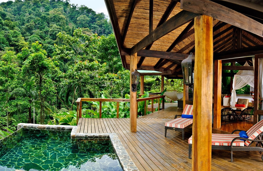 Séjour au Costa Rica - Votre terrasse privative au Pacuare Lodge - Amplitudes