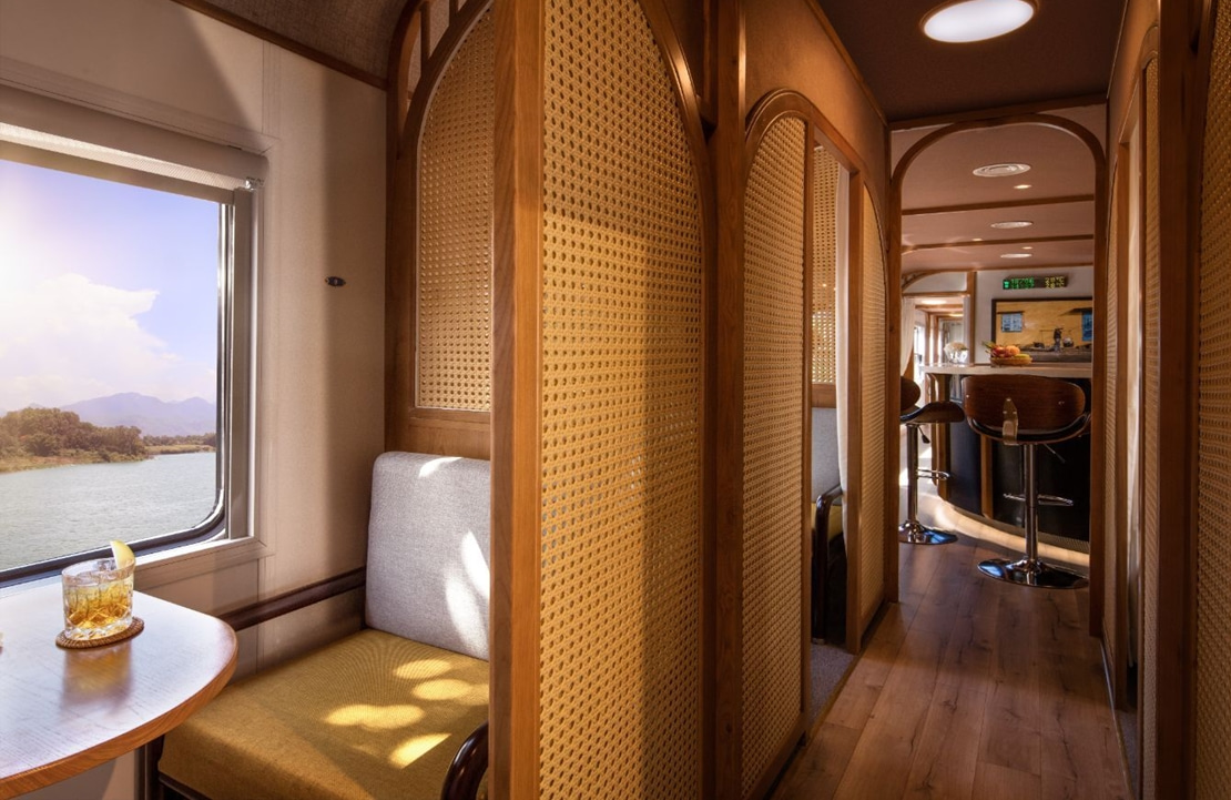Voyage de noces au Vietnam - Votre cabine à bord du train de luxe The Vietage by Anantara - Amplitudes