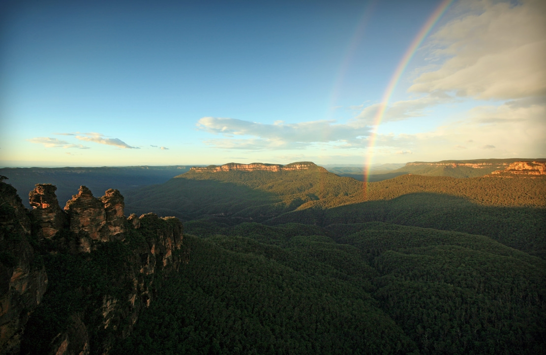 Circuit au volant en Australie - Les Three Sisters dans le Parc des Blue Mountains - AMplitudes