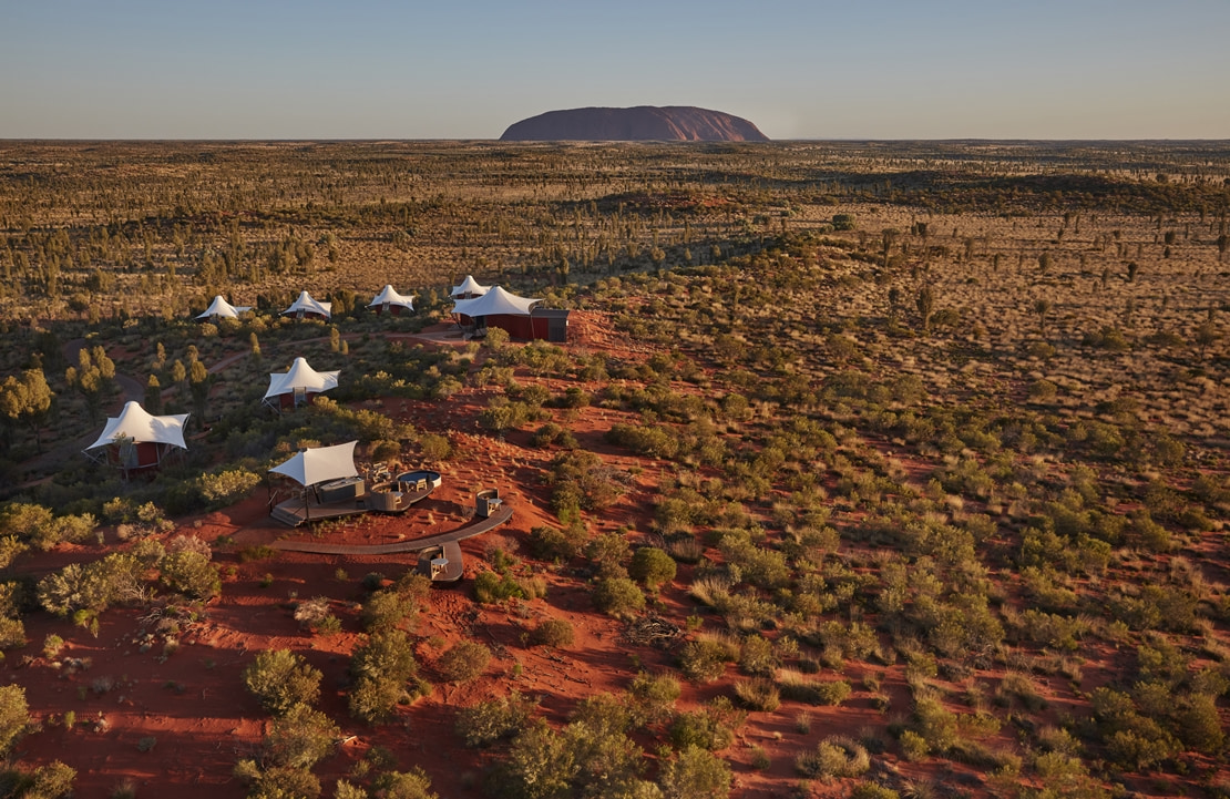 Séjour en hôtel de luxe en Australie - Les lodges Longitude 131 Lodge - Amplitudes