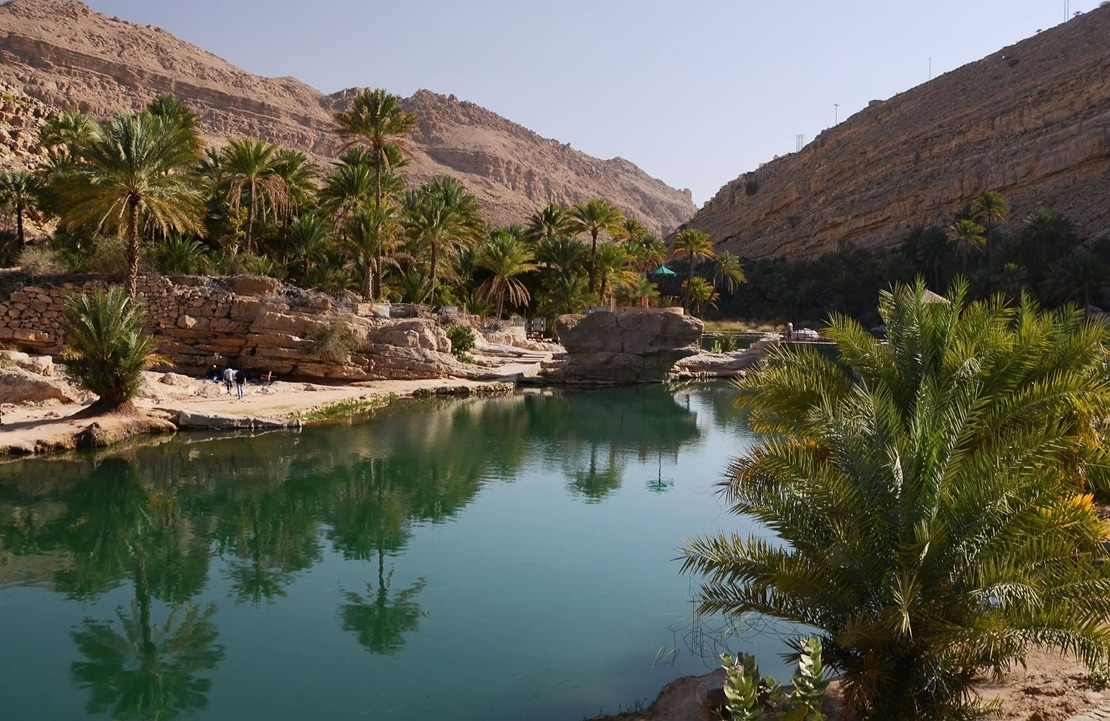 Circuit chauffeur-guide à Oman - Le Wadi Bani Khalid - Amplitudes