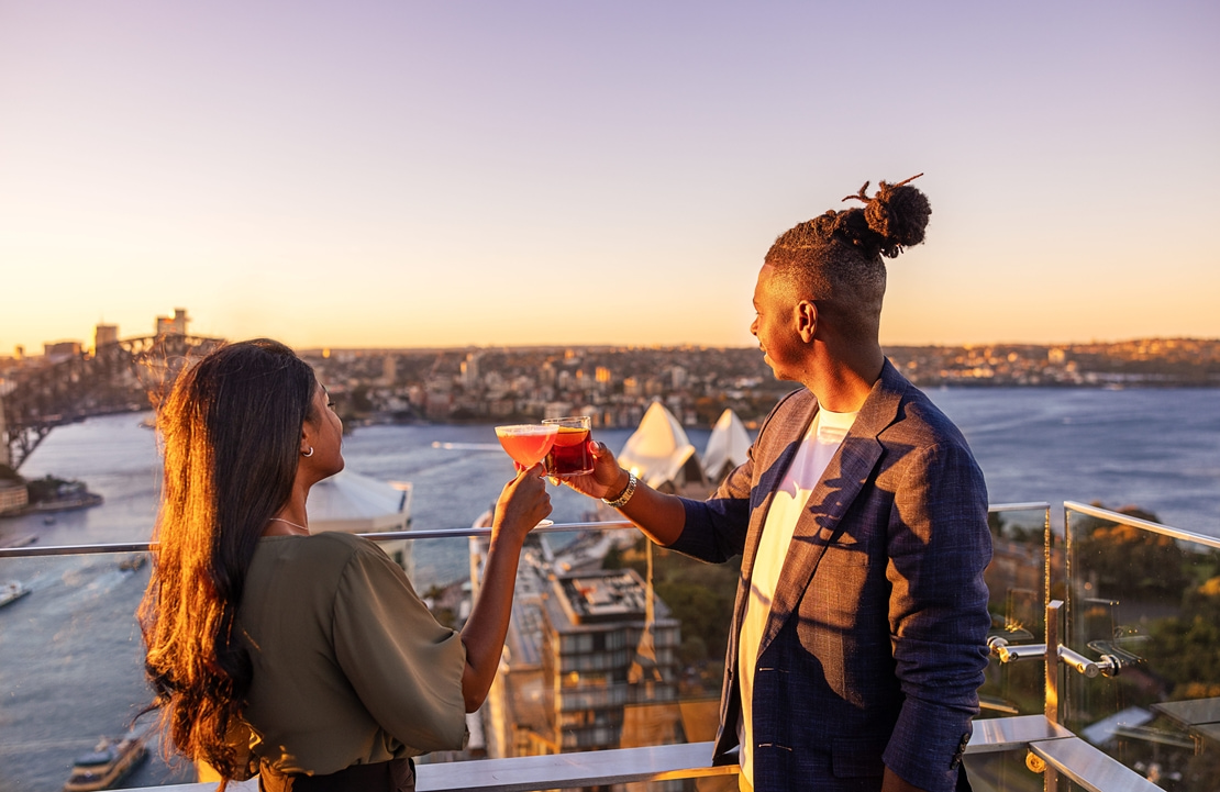 Voyage de noces à Sydney - Que faire en Australie ? Trinquer à la plus belle vue de Sydney - Amplitudes