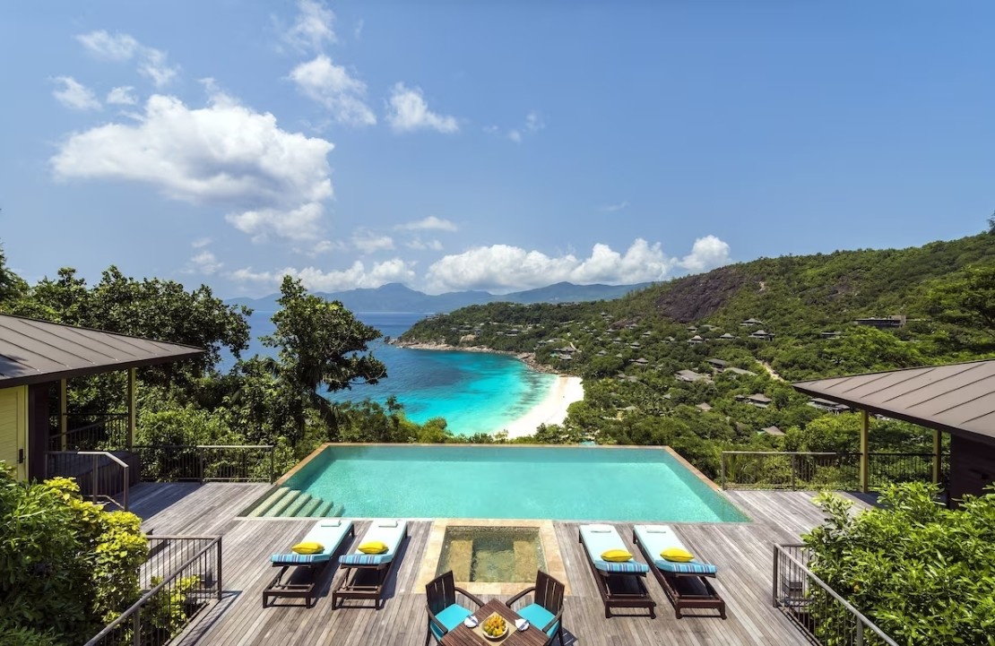 Séjour en hôtels de luxe sur Mahé - Vue depuis le Four Seasons - Amplitudes