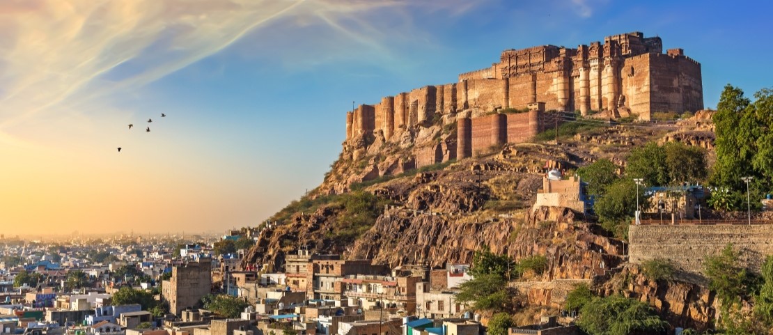 Voyage culturel en Inde - Le fort de Mehrangarh perçant le ciel - Amplitudes